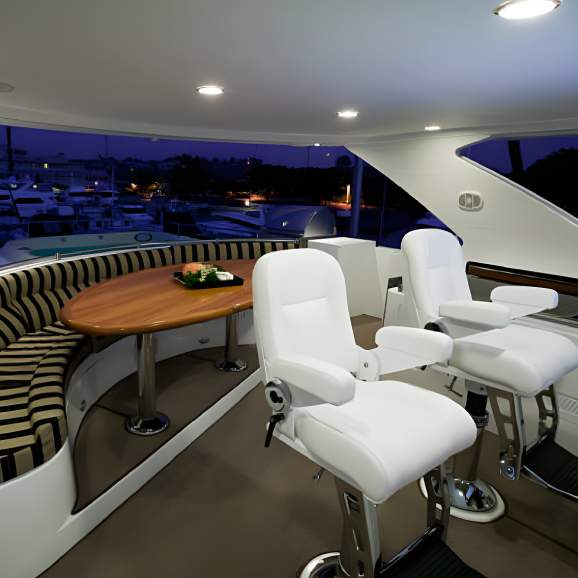 yacht interior upholstery